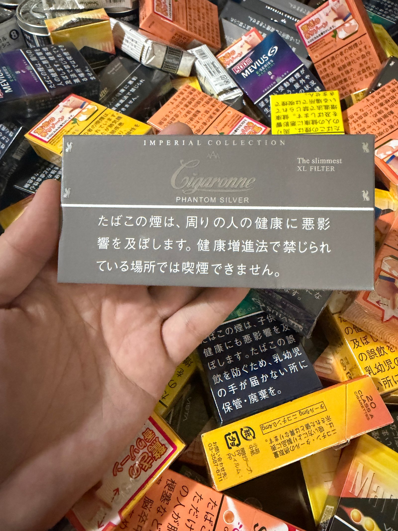 Cigaronne Boss Man Kingsize Special Filter Grey 5mg catalog photo in Toronto