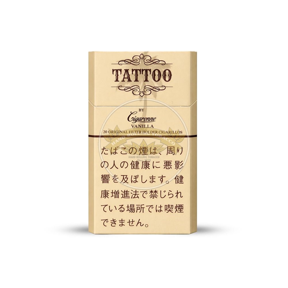 Cigaronne tatto vanilla 9mg catalog photo in Toronto