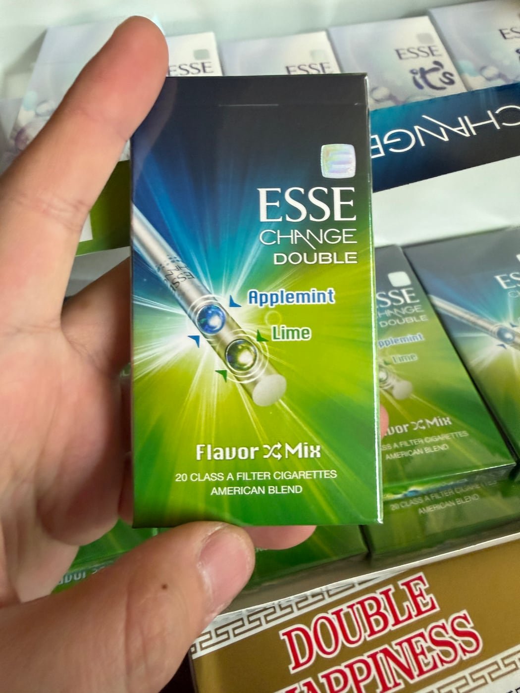 ESSE DOUBLE APPLEMINT + LIME 4mg