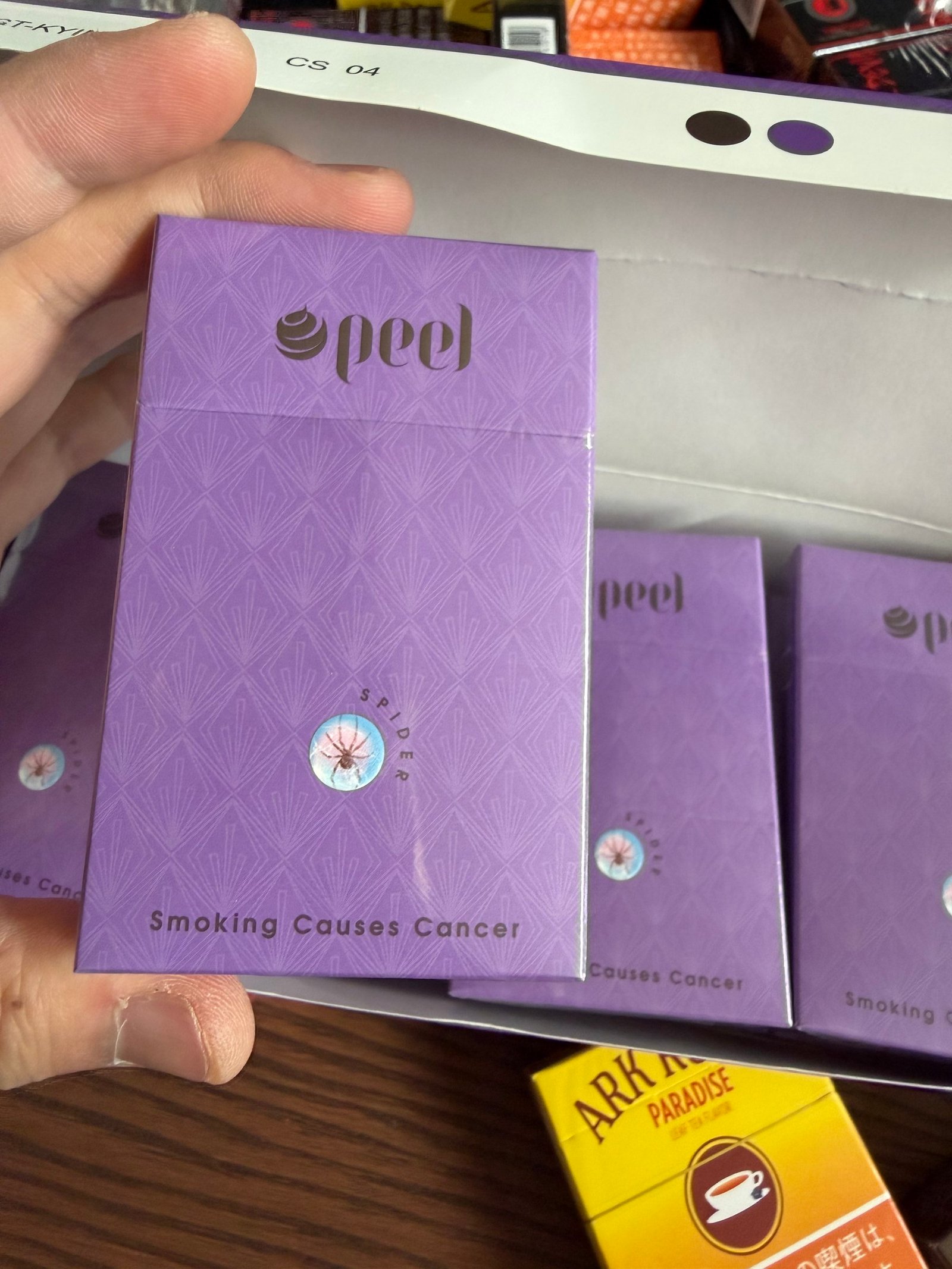 PEEL Grape KR Korean catalog photo in Toronto