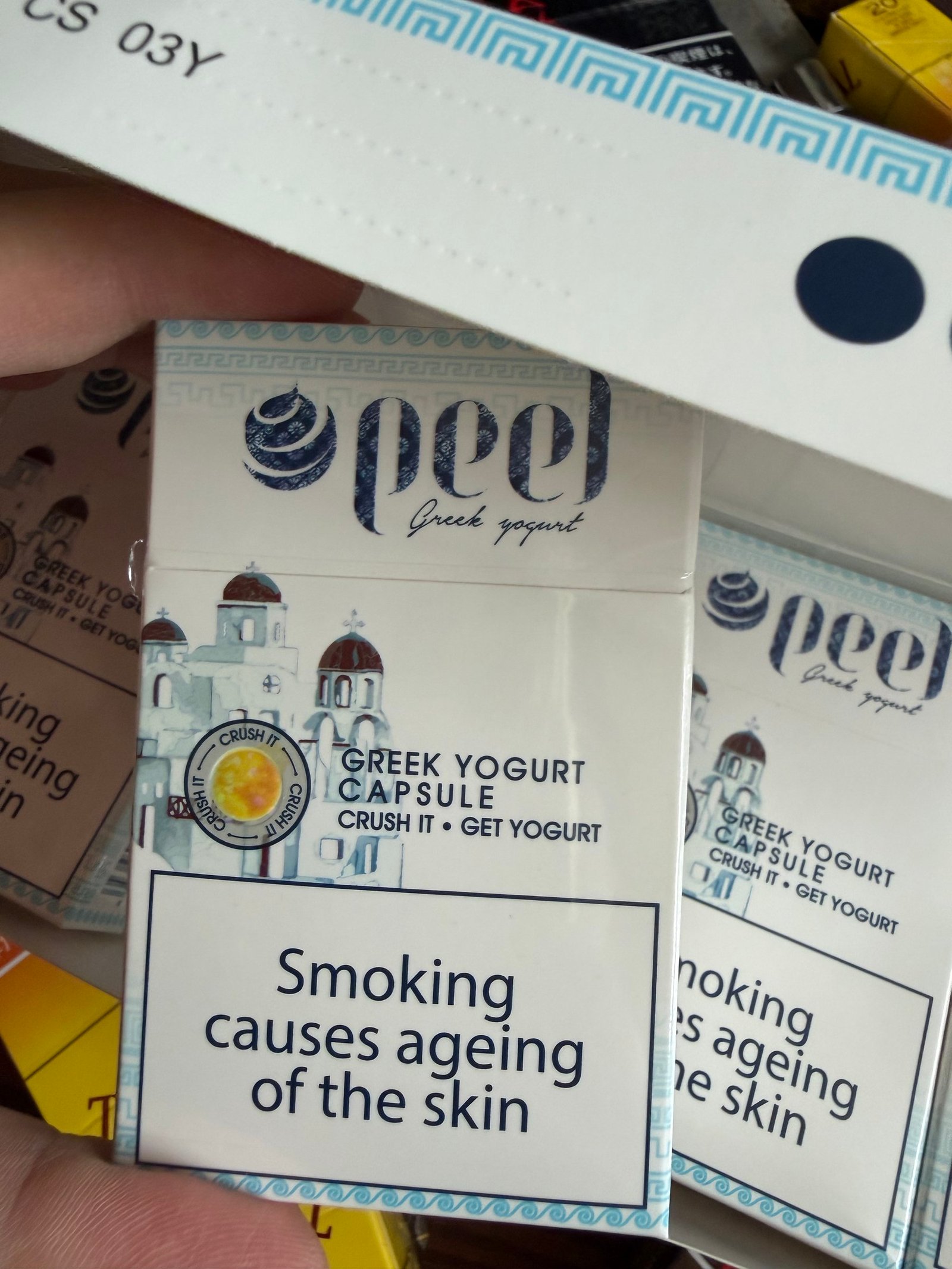 PEEL Greek Yogurt KR Korean catalog photo in Toronto