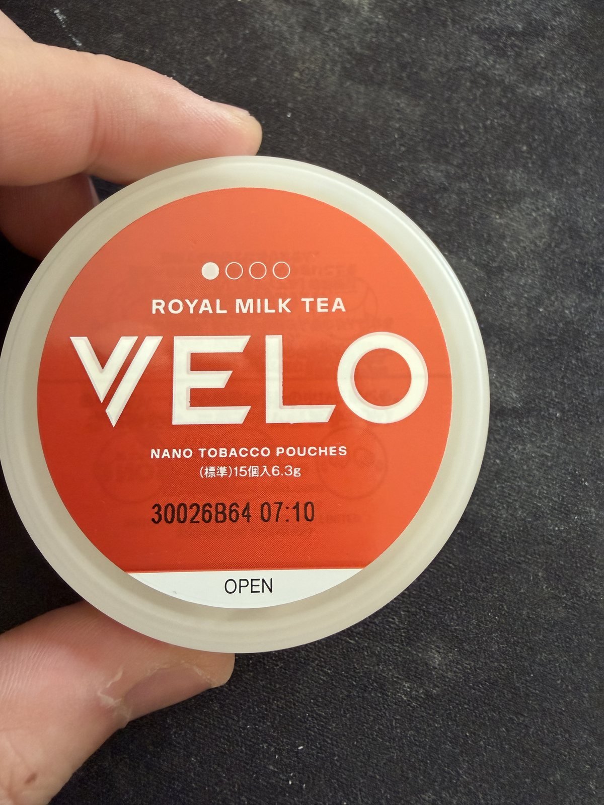 VELO Royal Milk Tea catalog package photo in Toronto