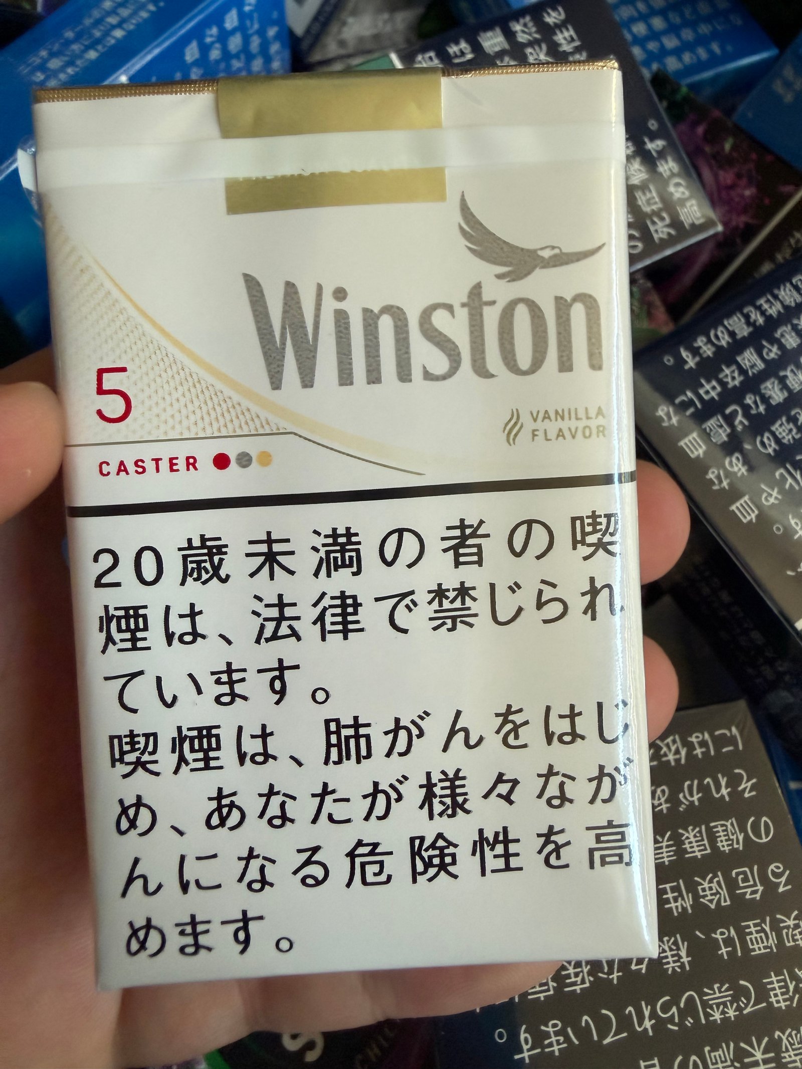 Winston Caster Vanilla Flavor 5 arrival photo