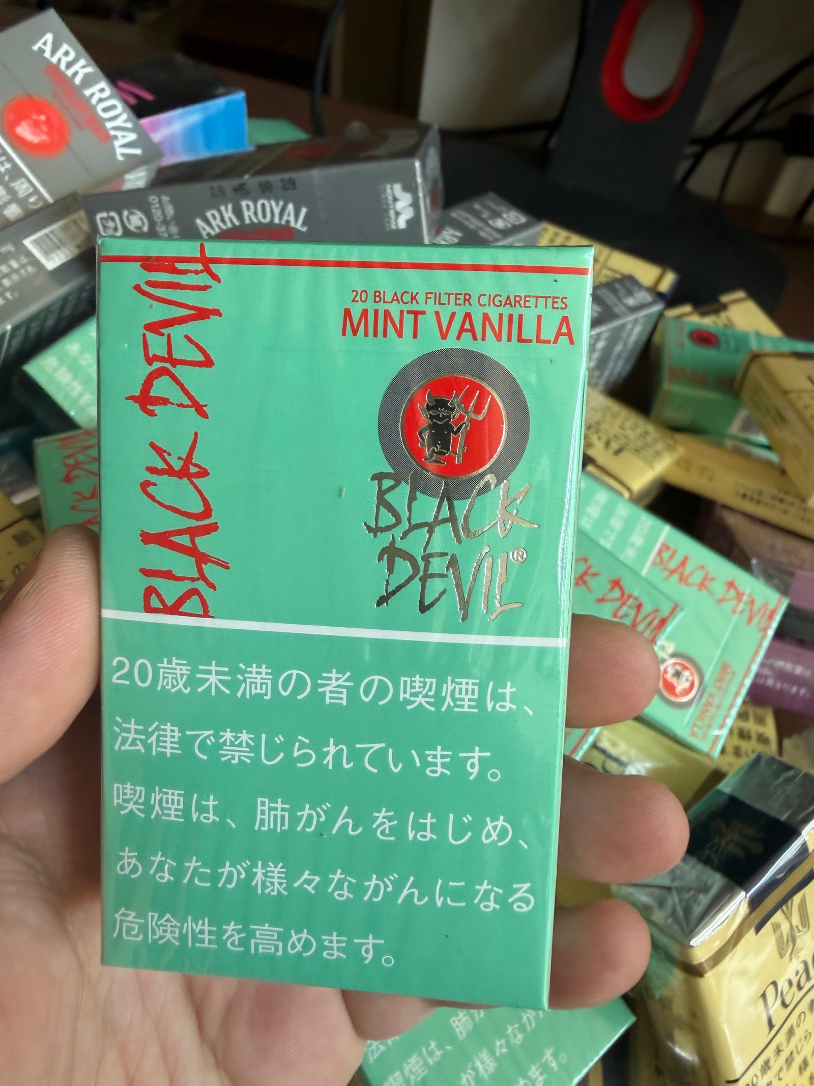 Black Devil Mint Vanilla 10mg arrival photo