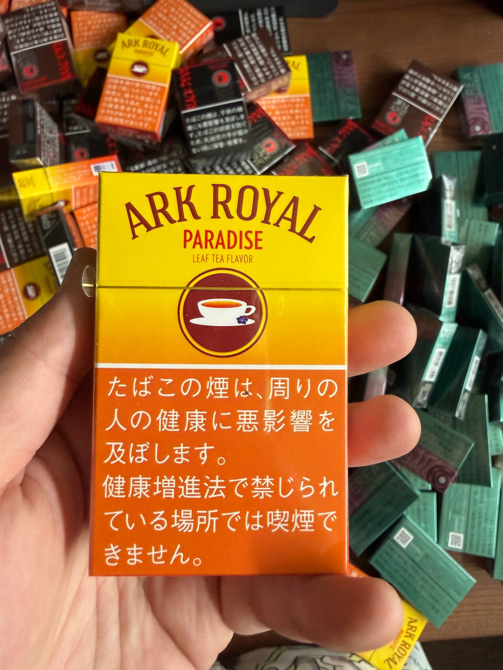 ARK ROYAL Paradise Tea arrival photo