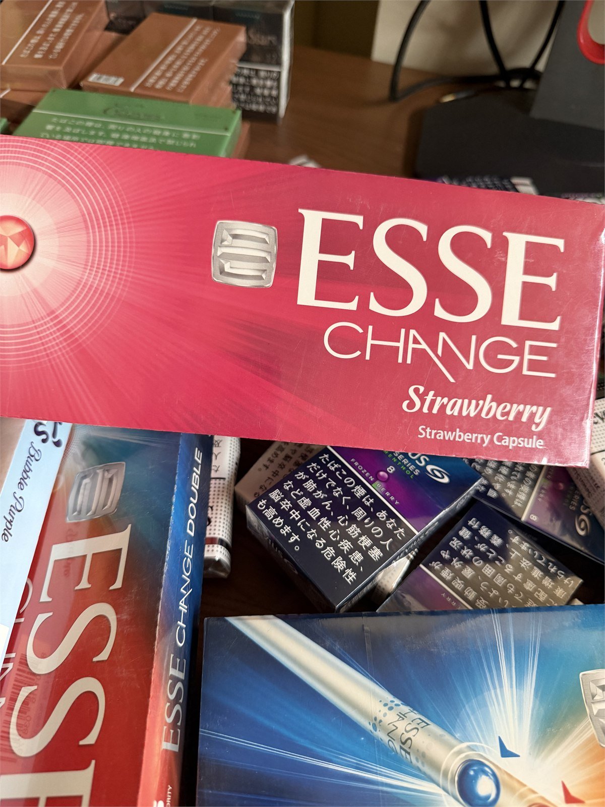 ESSE Change Strawberry 4mg carton arrival photo