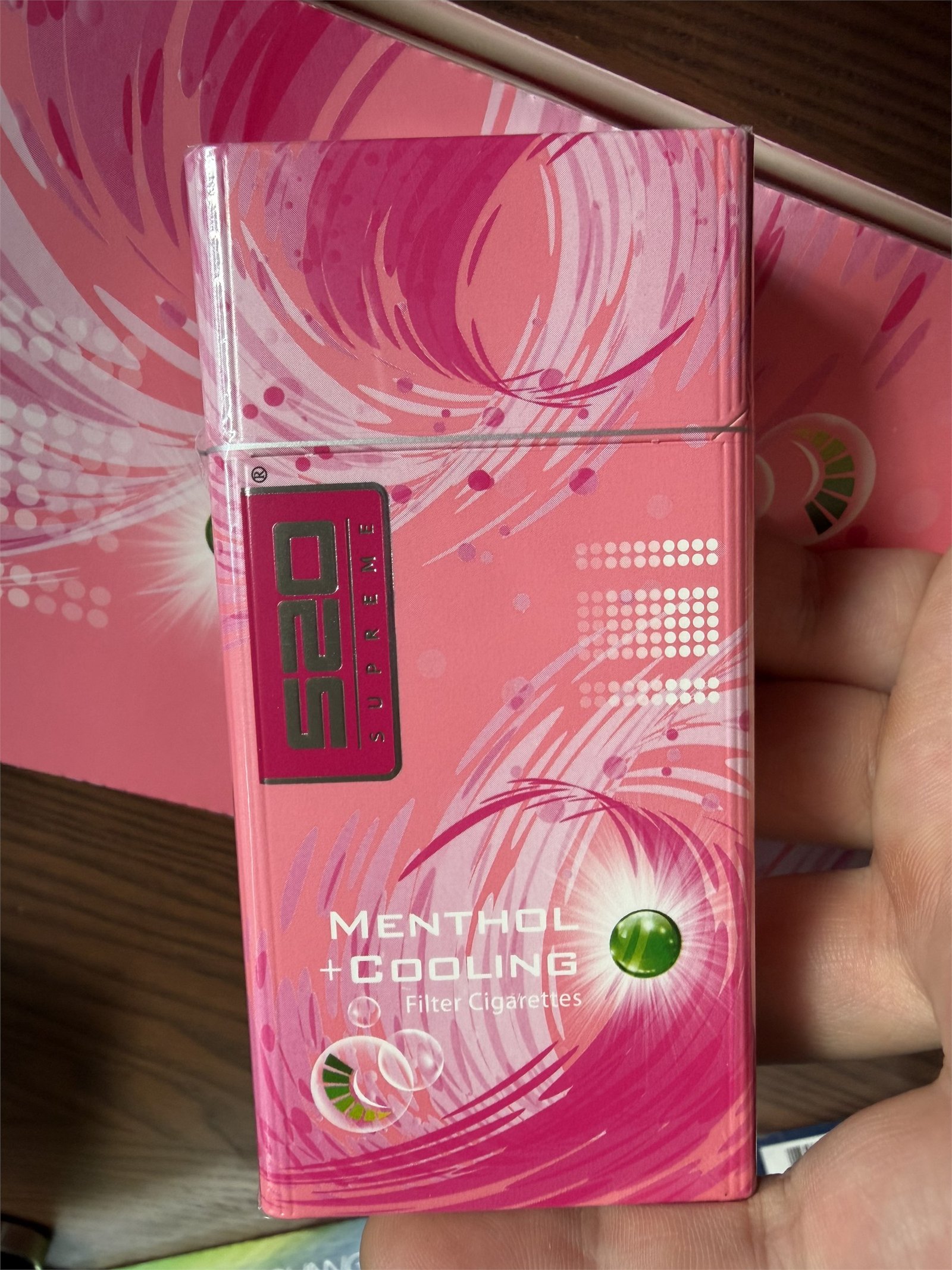 520 Strawberry Menthol Cooling 8mg arrival photo
