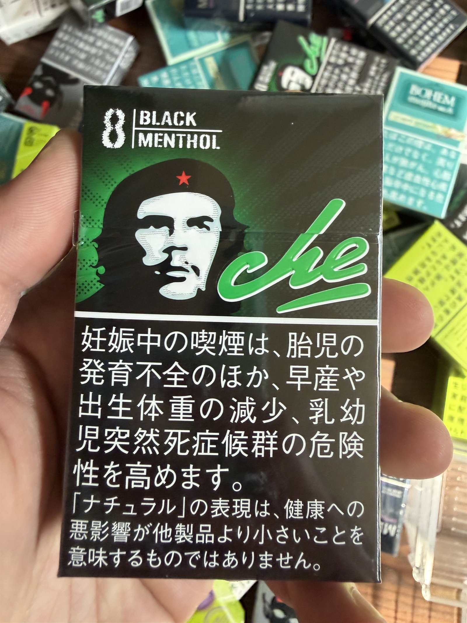 CHEleader Black Menthol 8mg pack